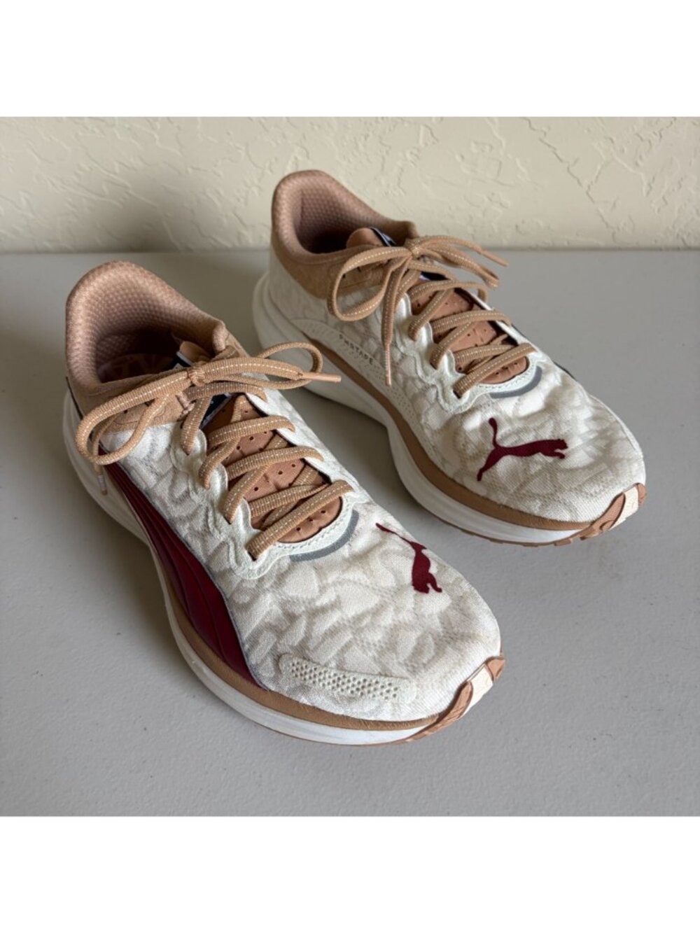 Puma x Ciele Deviate Nitro 2 Dusty Tan Red Athletic Running Shoes Men's US 8 - Picture 6 of 9